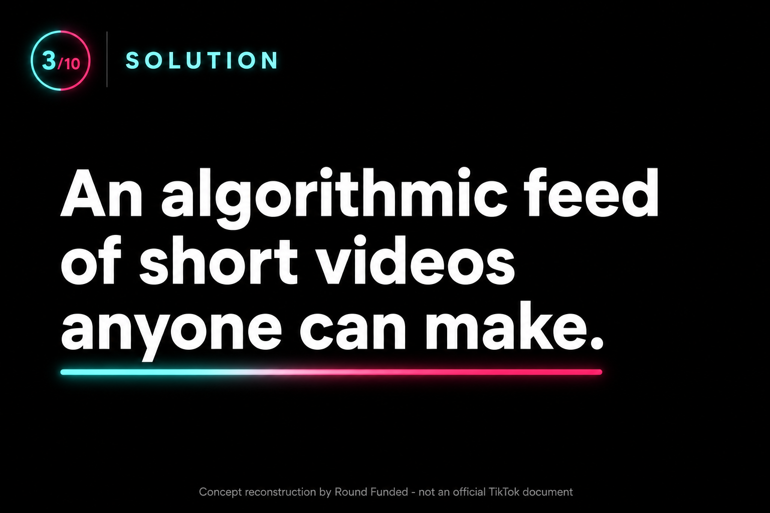 TikTok pitch deck slide 3