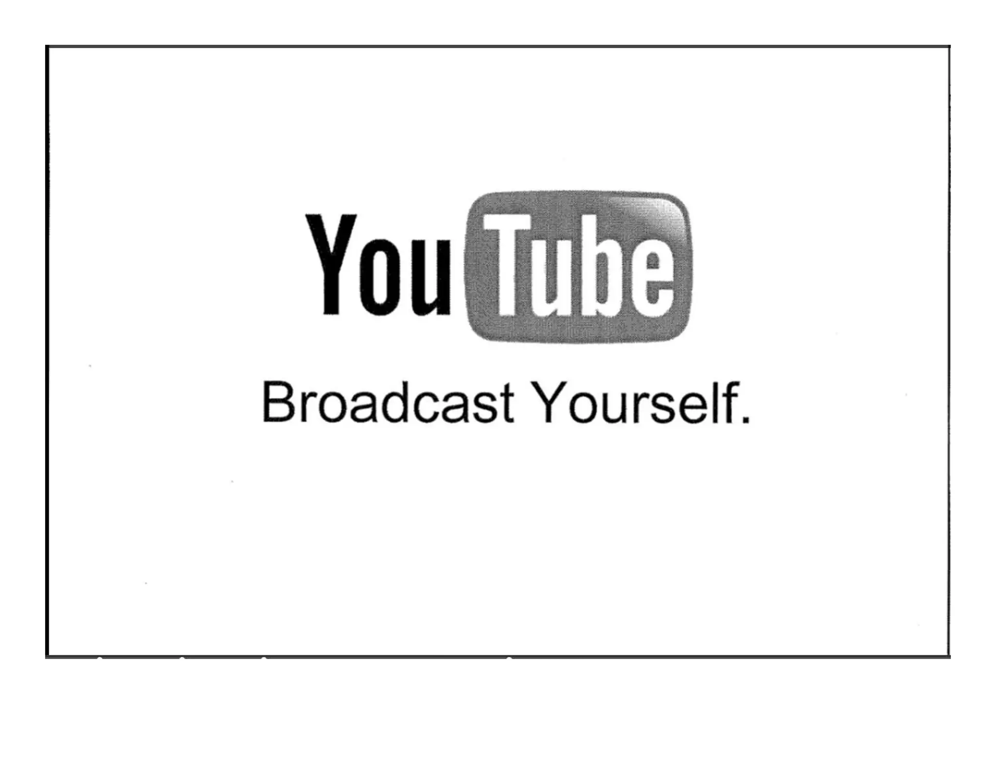 YouTube pitch deck slide 1